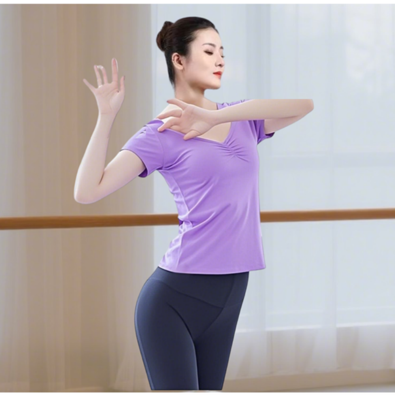 练功服上衣女现代舞中国舞蹈服装