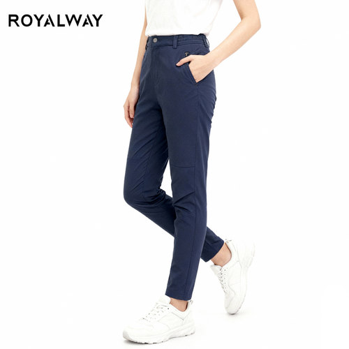 ROYALWAY弹力休闲长裤秋修身显瘦