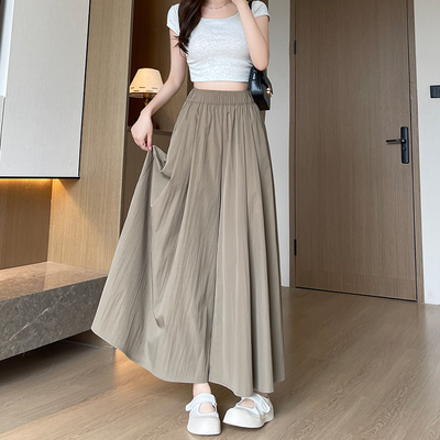 小个子宽松山本裤裙女夏款2024新款爆款高腰显瘦休闲阔腿裤子薄款