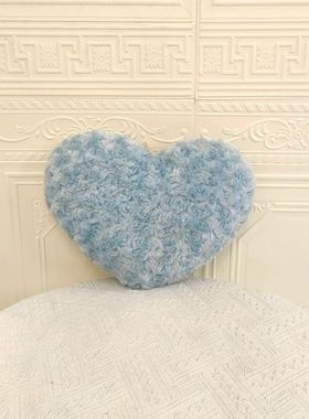 航家新款爱心枕毛绒玩具毛绒绒可爱15629心形玩具娃娃原单抱枕