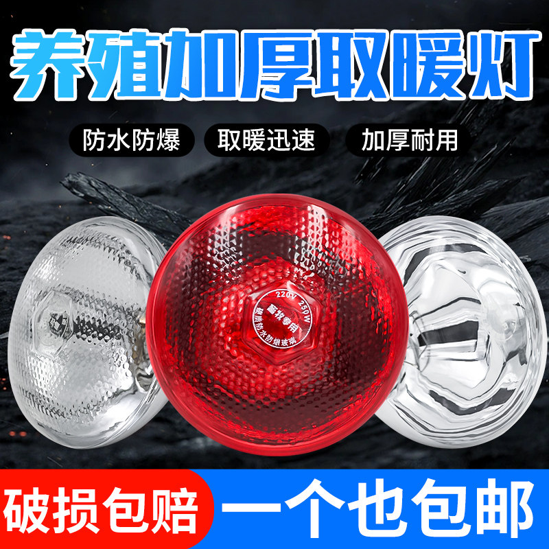 加厚保温灯仔猪用防爆取暖箱灯泡小鸡育雏加温灯冬季养殖宠物暖灯,畜牧/养殖物资,畜牧/养殖器械,淘宝优惠券,粉丝福利购,淘宝优惠卷