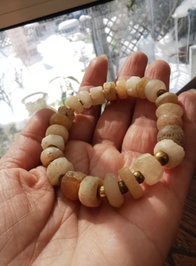 13149两千年高古老水晶手串