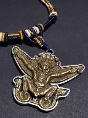 15380    藏传老利马铜大鹏吊坠