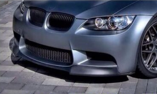 适用于宝马E90E92E93 M3碳纤前唇下巴V款宝马M3碳纤前唇包围改装