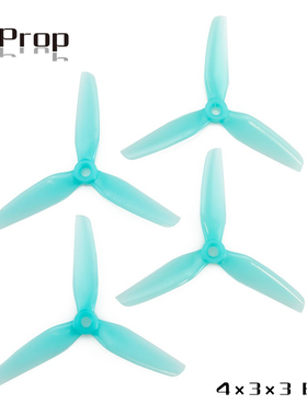 HQProp DP4X3X3-PC HQ4030 4寸4叶桨 4寸竞速花飞桨叶 穿越机多轴