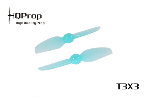 HQProp T3X3 HQ3030 3寸二叶桨 3寸3孔2叶桨 3寸无人机穿越机桨叶