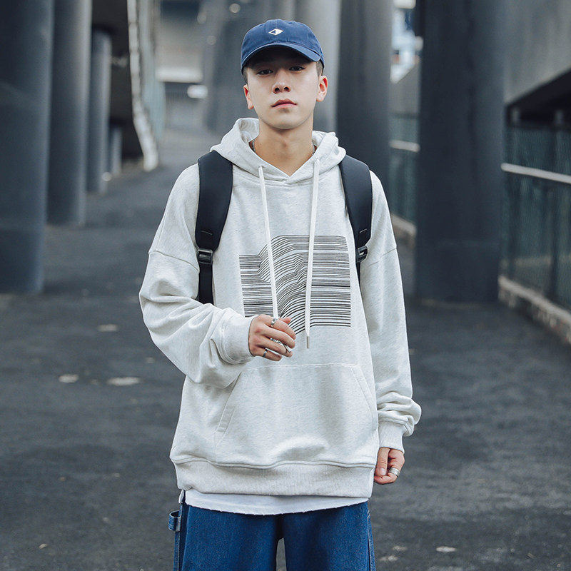秋款连帽宽松卫衣A360-WY130-P75控价98(100%棉),男装卫衣,电商外29