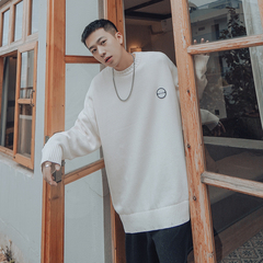 Autumn winter Pullover youth round neck sweater cotton