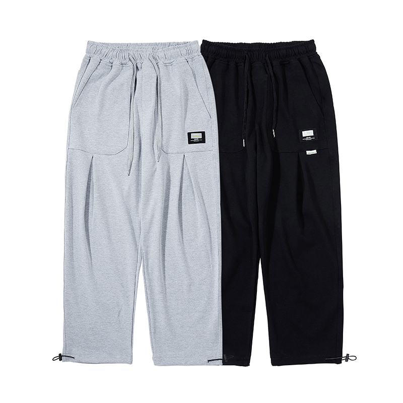 Summer simple label sports pants (100% cotton)