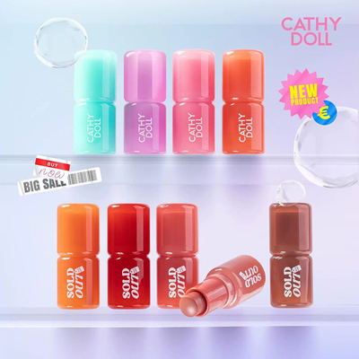 CathyDoll水润唇膏口红显色滋润保湿持久滋润水光嘟嘟lingorm泰国