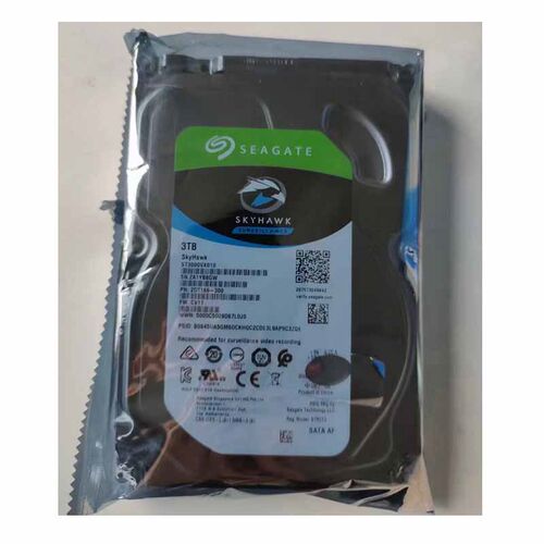 希捷3T台式机硬盘3TB监控安防录像机NAS阵列存储ST3000VX010