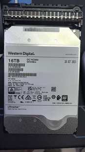 WD/西部数据 WUH721816ALE6L4 16t机械硬盘企业级服务器氦气HC550