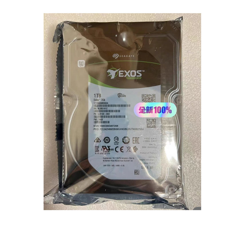 希捷 ST1000NM000A/0008 银河1TB 3.5   企业级硬盘