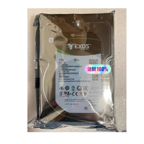 全新 希捷 ST1000NM000A/0008 银河1TB 3.5   企业级硬盘