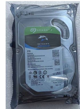 希捷 ST2000VX008 2TB酷鹰5900转64M 2T监控录像机专用硬盘