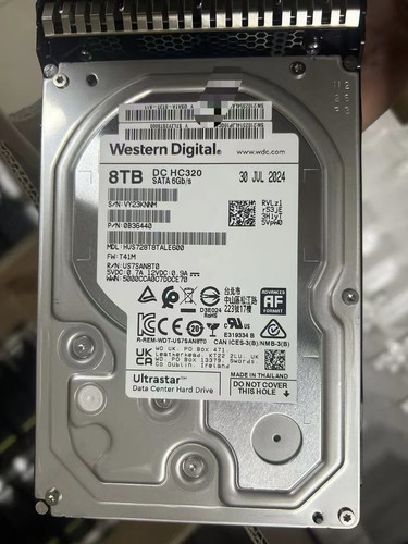 华为 8T服务器硬盘 SATA VY23KNNM 全新工包