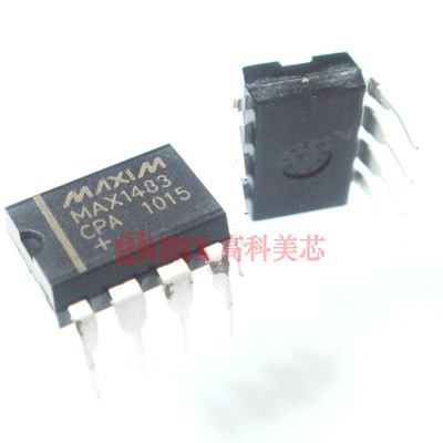 IC集成电路芯片MAX1483CPA DIP8 RS-485 收发器  6元/PCS