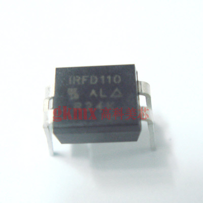 IRFD110PBF N沟道 MOSFET晶体管 2A 100V 双漏极、单 高科美芯