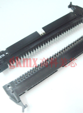 高科美芯 牛角座接插件DC2-64芯 64PIN弯针 间距2.54mm 2.6元/PCS