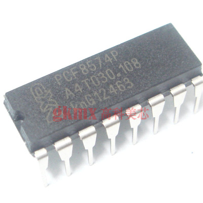IC集成电路PCF8574P DIP16 IO扩展器8位 7.5元/PCS