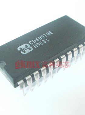 集成电路CD4097BE DIP24直插 多路器开关 24.5元/PCS