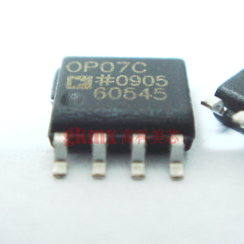 IC集成电路OP07C SOP8 ADI厂家 运算放大器 电压反馈 4元/PCS