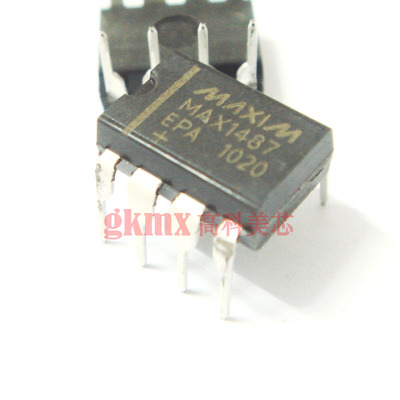 IC集成电路芯片MAX1487EPA DIP8驱动器接口