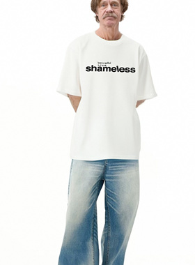 frank之家 无耻之徒Gallagher美式复古男女同款t恤纯棉短袖上衣