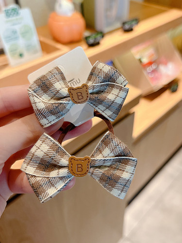 弹力好儿童发饰丸子头扎马尾皮筋