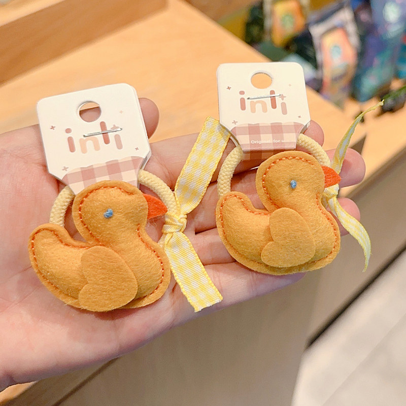 可爱卡通儿童发饰小女孩秋冬新款头绳不伤发高弹扎头皮筋宝宝发饰