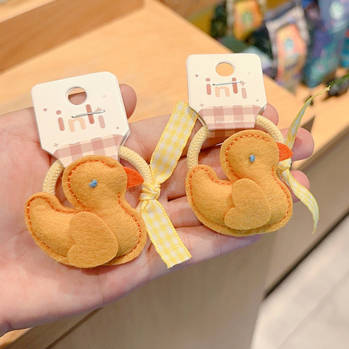 可爱卡通儿童发饰小女孩秋冬新款头绳不伤发高弹扎头皮筋宝宝发饰