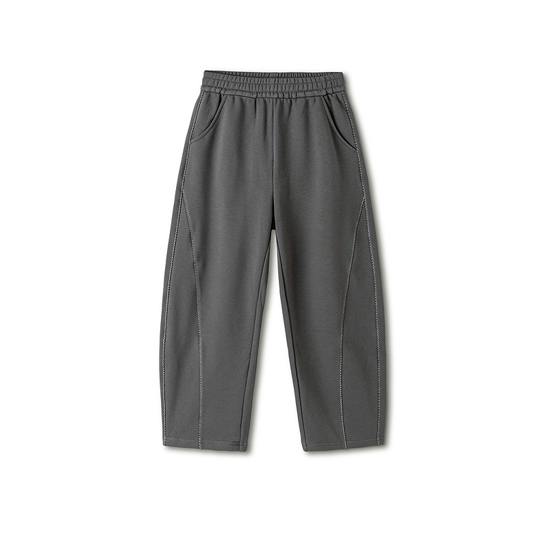 【balaOne】巴拉巴拉童装儿童裤子女童2026春装新款弯刀裤时尚潮