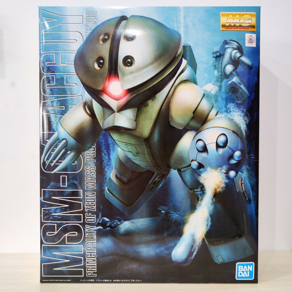 现货 万代 MG MSM-04 龟霸 亚古尔 含支架 1/100 高达 拼装模型