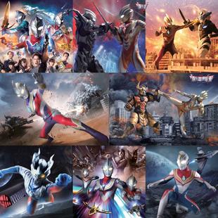 现货 pic ic 特利迦奥特曼拼图100片特利迦对决迪亚波罗 希特拉姆