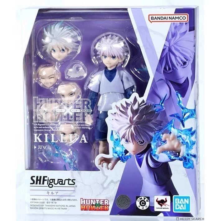 万代 SHF 全职猎人 HUNTER 奇犽 揍敌客 可动手办 现货