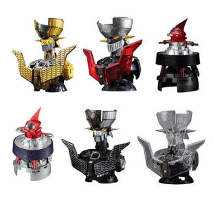 现货 万代 扭蛋拼装系列魔神Z 铁甲万能侠 胸像 三合一