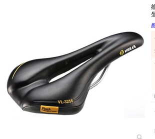 VELO3256中空舒适加厚坐鞍适用于山地车公路车的自行车坐垫