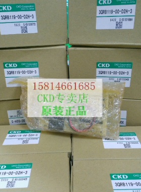 3QRB119-D2H/C20H 日本原装CKD电磁阀 3QRB119-00-C2-3 现货