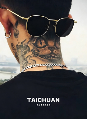 太川可配近视太阳镜痞帅天花板