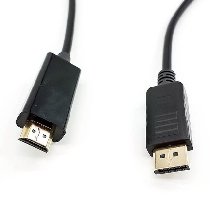 单向传输DP转高清HDMI线 1.8米 DP TO HDMI 1.8M雷电转HDMI线