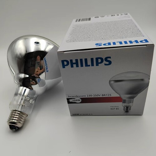 实验红外线加热灯PHILIPS飞利浦高温烘烤灯烘干250W干燥BR125 - 封面