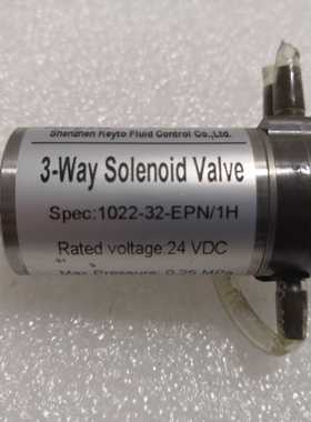 keyto三通电磁阀1022-32-EPN1H  24VDC 0.25MPa