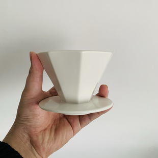 手冲咖啡v60滤杯陶瓷滴漏过滤器家用锥形美式 冲泡杯咖啡器具套装