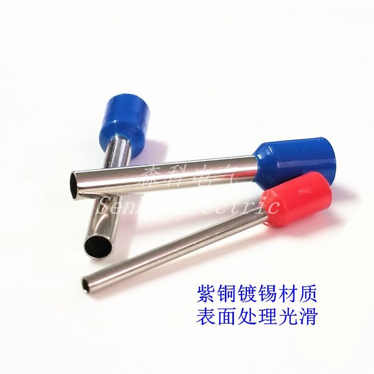 加长VE0518~1518 2518 4018 6018 10-18管型针型冷压接线端子线耳图片