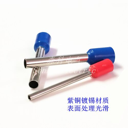 加长VE0518~1518 2518 4018 6018 10-18管型针型冷压接线端子线耳