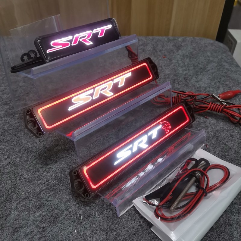 srt蝰蛇地狱猫改装LED中网栅栏