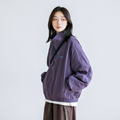 Epicsocotra日系复古街头立领休闲立领夹克 宽松短外套 男女春装