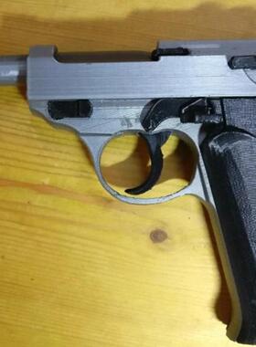 二战枪模瓦尔特P-38手枪德国指挥官P38打印模型不可发射COS道具