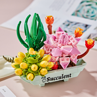 尚如往昔多肉积木套装