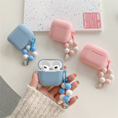 2代耳机壳AirPods Pro2蓝牙耳机保护套苹果1 3代耳机壳ins硅胶软壳 4代串珠适用苹果AirPods 夏日清新AirPods